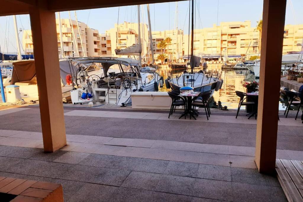 Face Mer Entre Plage Et Marina Bormes-les-Mimosas Eksteriør billede